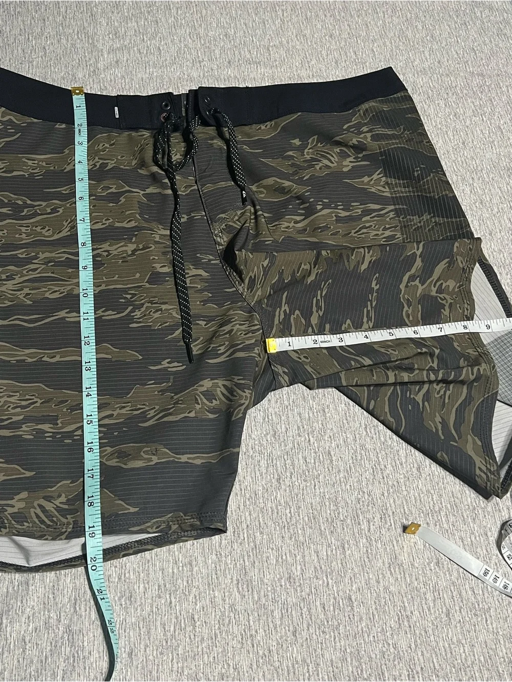 Quiksilver Highline Men’s Olive & Black Camo Board Shorts